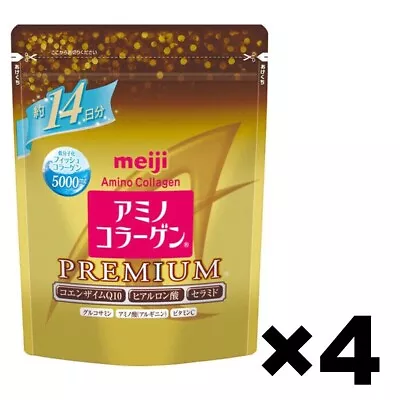 Meiji Amino Collagen Premium Powder Refill 4Pack Set 14days/102g Made In Japan • $80.95