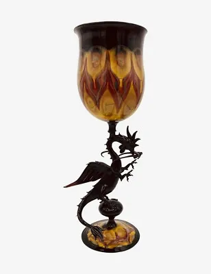 Calcedonio Dragon Goblet - Murano Glass • $703.99