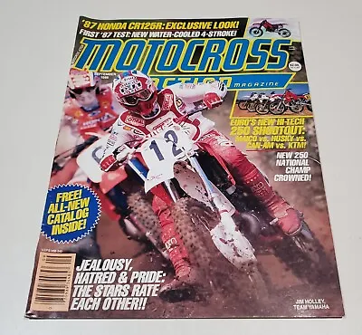 Motocross Action Magazine 1986 Kx 500 Yz 490 Cr 250 125 Cagiva Ktm 125 Dirt Bike • $9.99