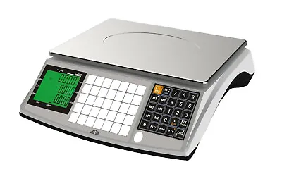 £529.99 • Buy 15kg Retail Shop Scales Dual Display Trade Approved Ideal For Butchers Meat Deli