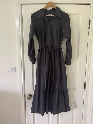 Country Road Dress Size 10 Dark Inky Colour • $10.50