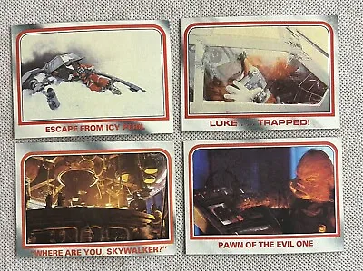 1980 The Empire Strikes Back Lot Of (4) Cards • $2.50