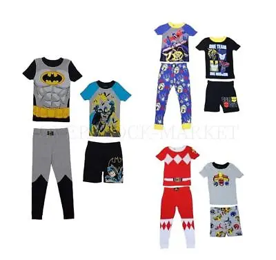 $15.99 • Buy New! Toddler Boy's Komar Kid's 4 Piece Character Sleepwear Set! Variety Sz/clrs