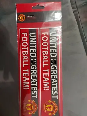 Manchester United Football Car Stickers Man Utd Team • £4.95