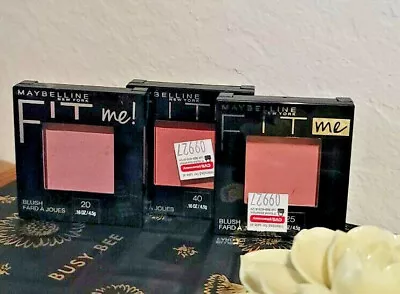 Maybelline New York Fit Me Blush 0.16 Oz Tone Enhancing Smooth CHOOSE YOUR SHADE • $7.99