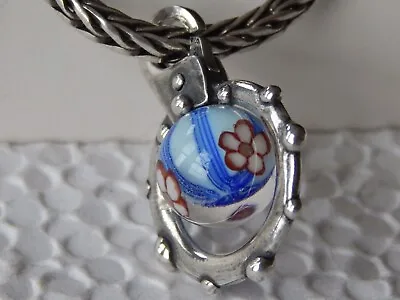 TROLLBEADS Flower Ball Pendant Changeable EVENT ONLY BEAD Lovely (ONE BEAD) NEW! • $165