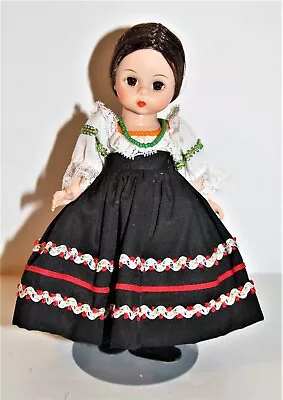 MADAME ALEXANDER International MEXICO 8  DOLL With STAND #576 No Sombrero • $8