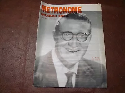 Rare Vintage February 1957 Metronome Magazine RAY MCKINLEY Cover • $9.99