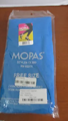 MOPAS TX300~Turqoise Blue FLEECE LINED LEGGINGS~Regular One Size~NEW IN PACKAGE • $8.50