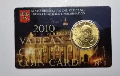 50 EURO CENTS 2010 Excellent Condition Coins Vatican  • $8.08