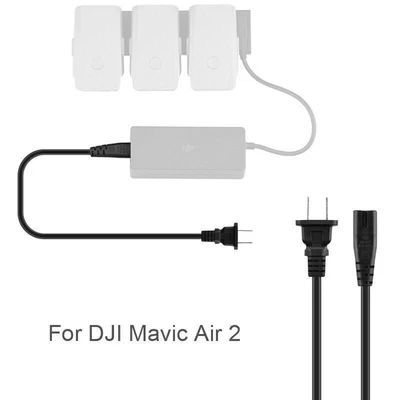 $12.51 • Buy 2-Prong AC Power Cord Cable Lead For DJI Mavic Air 2 Battery Charger AC Aapter