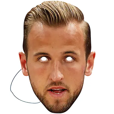 HARRY KANE Football Card Mask Mask-arade Fancy Dress Stag Night Party • £3.49