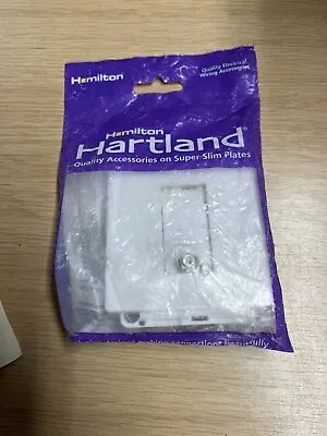 HAMILTON HARTLAND CFX White 2 Gang NON ISOLATED SATELLITE  CODE: 7WCDSATW • £9