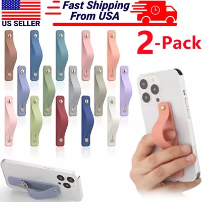 2-Pack Self-adhesive Finger Grip Strap Phone Holder Kickstand For IPhone Tablets • $3.75