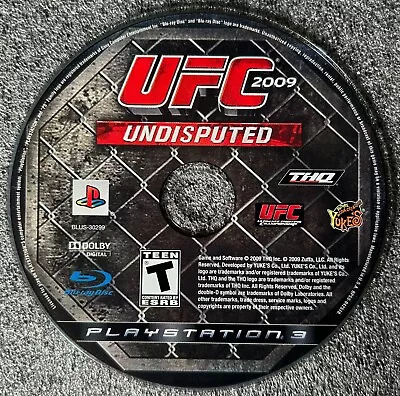 UFC Undisputed 2009 (Sony PlayStation 3 Ps3) - Disc Only • $2