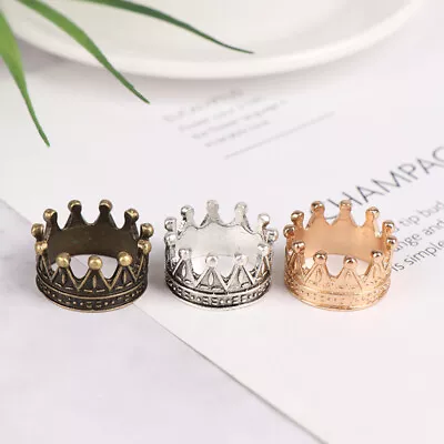 Fashion Metal Crown For Dolls Kids Princess Empress Dollhouse Headwear Gift `hf • $1.03