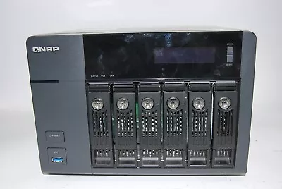 Qnap Ts-653 Pro-8g 6-bay Nas Server Storage W/ 6x Hdd Trays T4-b4 • $135