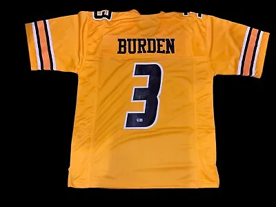 Luther Burden Iii Missouri Tigers Yellow Jersey Wide Receiver Mizzou Jsa • $149.99