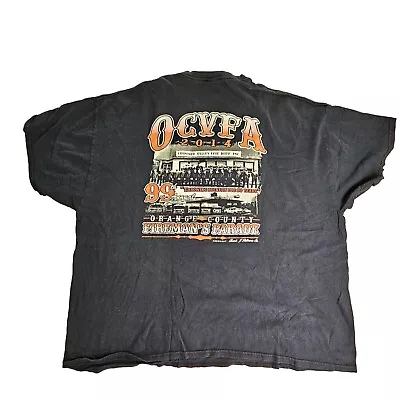 Orange County Volunteer Firefighters Convention Mens T-Shirt 3XL Black OCVFA O4a • $14.99