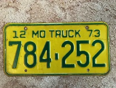 1973 Missouri Truck License Plate • $10