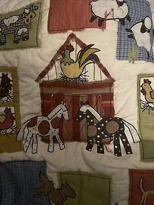 Cotton Tails Designs Quilt Mat For Crib - Only Used For Display - Farmhouse • $35