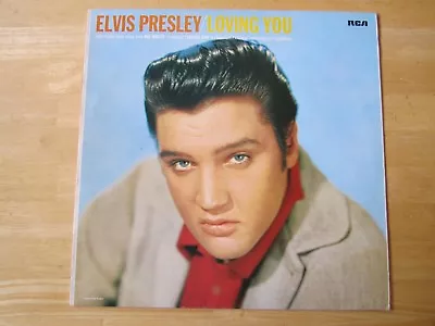 Elvis Presley LP Loving You  RCA # LSP-1515 Made In Germany Orange Label • $25.99