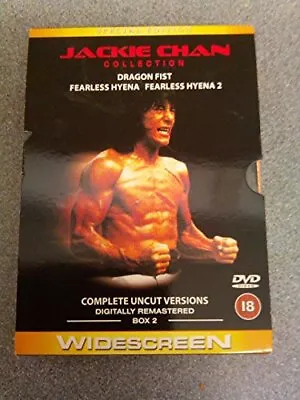 Jackie Chan Collection Box 2-Dragon Fist Fearless Hyena Fearles... - DVD  ASVG • £22.80