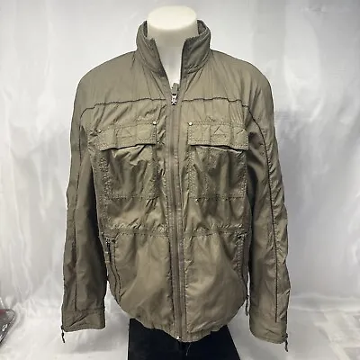 Triple 5 Soul Green Military Style Jacket Rain Jacket • $44.99