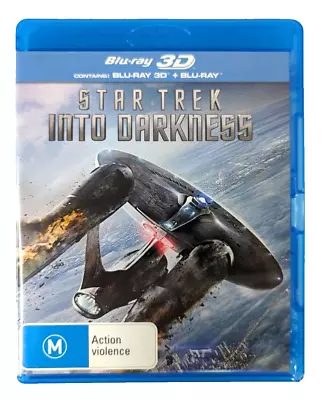 Star Trek - Into Darkness | 3D Blu-ray (Blu-ray 2013) VGC | Discs Mint! • $22.95