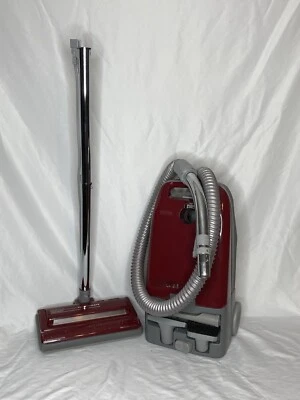 $99.95 • Buy Kenmore Progressive True HEPA Model 116 Canister Vacuum RED Powermate Works