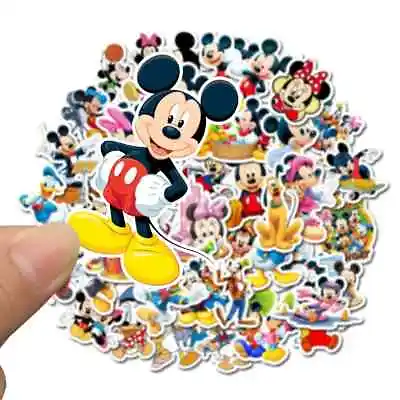**MICKEY MOUSE**-50pc STICKERS- HE'S THE BEST Most Popular Mouse In The World • $7.57