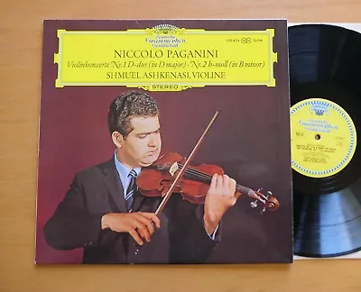 SLPM 139 424 Paganini Violin Concertos 1 & 2 Shmuel Ashkenasi Tulip NEAR MINT • £30