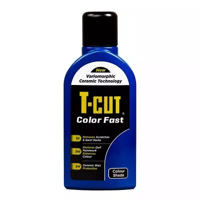 T-Cut Dark Blue Scratch Remover Color Fast Paintwork Restorer Car Polish 500ml • £9.49