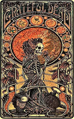 Grateful Dead Concert Poster - 12  X 18   Color Poster • $12.95