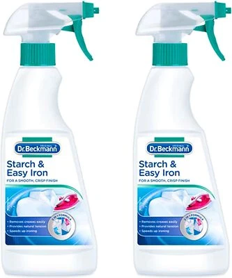 £12.60 • Buy Dr Beckmann Starch & Easy Iron Spray (2 X 500ml)