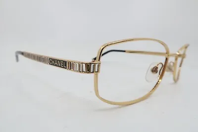 £15 • Buy Vintage Chanel Eyeglasses Frames Mod 2086-B Size 52-17 130 Made In Italy