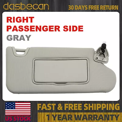 Gray Passenger Side Sun Visor For Nissan Altima 2013-2018 2.5L 3.5L 96401-3TA2A • $21.79