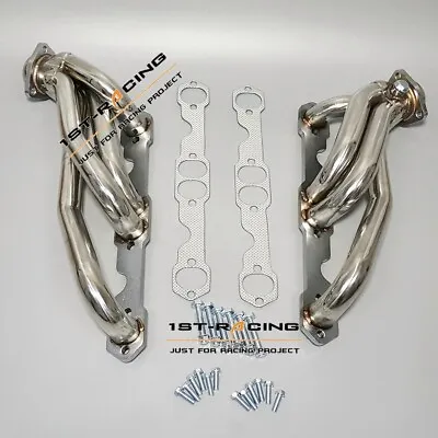 Stainless Steel Exhaust Header For Chevrolet C/K1500 C/K2500 5.0L/5.4L/5.7L V8 • $150.39