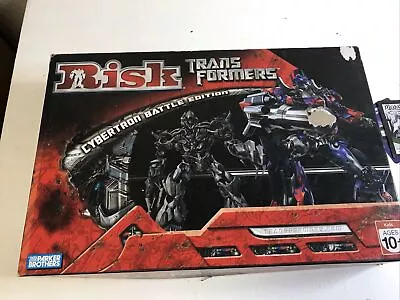 RISK Transformers CyberTron Battle Edition 2007 Complete Board Game HASBRO • $13.99