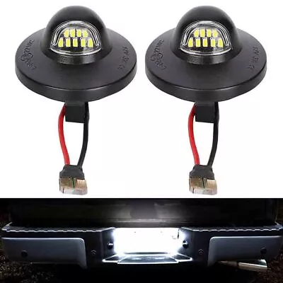 2pcs LED License Plate Light Tag Lamp Assembly For Ford F150 F250 F350 1990-2014 • $7.98