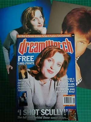 Dreamwatch #22 June 1996 X-Files+prints Babylon 5 Lois & Clark Dr Who • £5