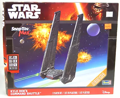 New Revell Star Wars Kylo Ren's Command Shuttle Model Kit 85-1826 Snap Tite Max • $15.79