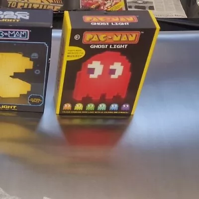 Pac-Man Ghost Light Table Lamp 16 Colour Option +Micro USB Cable • £10