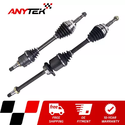 2 Front CV Axle Shaft For 03-2006 Toyota Matrix XRS Vibe GT 2WD W/ 6 Spd. Manual • $208.05