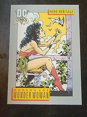 1991 Impel DC Comics #21 Modern Age Wonder Woman *BUY 2 GET 1 FREE* • $1