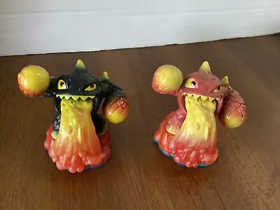 Skylander - (2) Volcanic Lava Barf Eruptor  Figures • $13.50