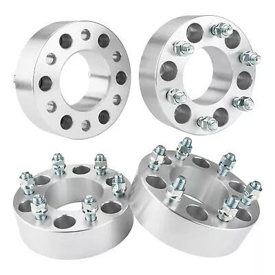 4pcs Silver 2'' Wheel Spacers 6x135mm 14x2 87mm  Fits Ford F-150 Expedition • $103.16