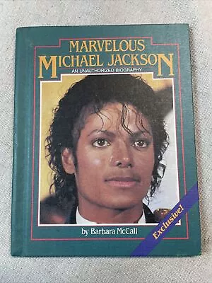 Vintage  Marvelous Michael Jackson  By Barbara McCall 1984 Weekly Reader Books  • $12.99