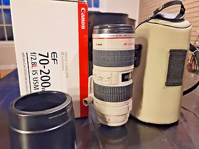 Canon EF 70-200mm F/2.8L IS USM Lens • $650