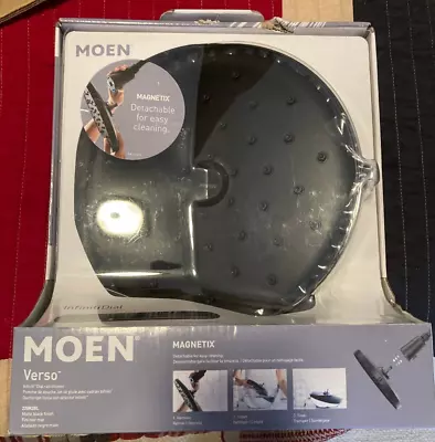 Moen 220R2BL Adjustable 9  Diameter Spray Head Rain Shower Matte Black • $79.99